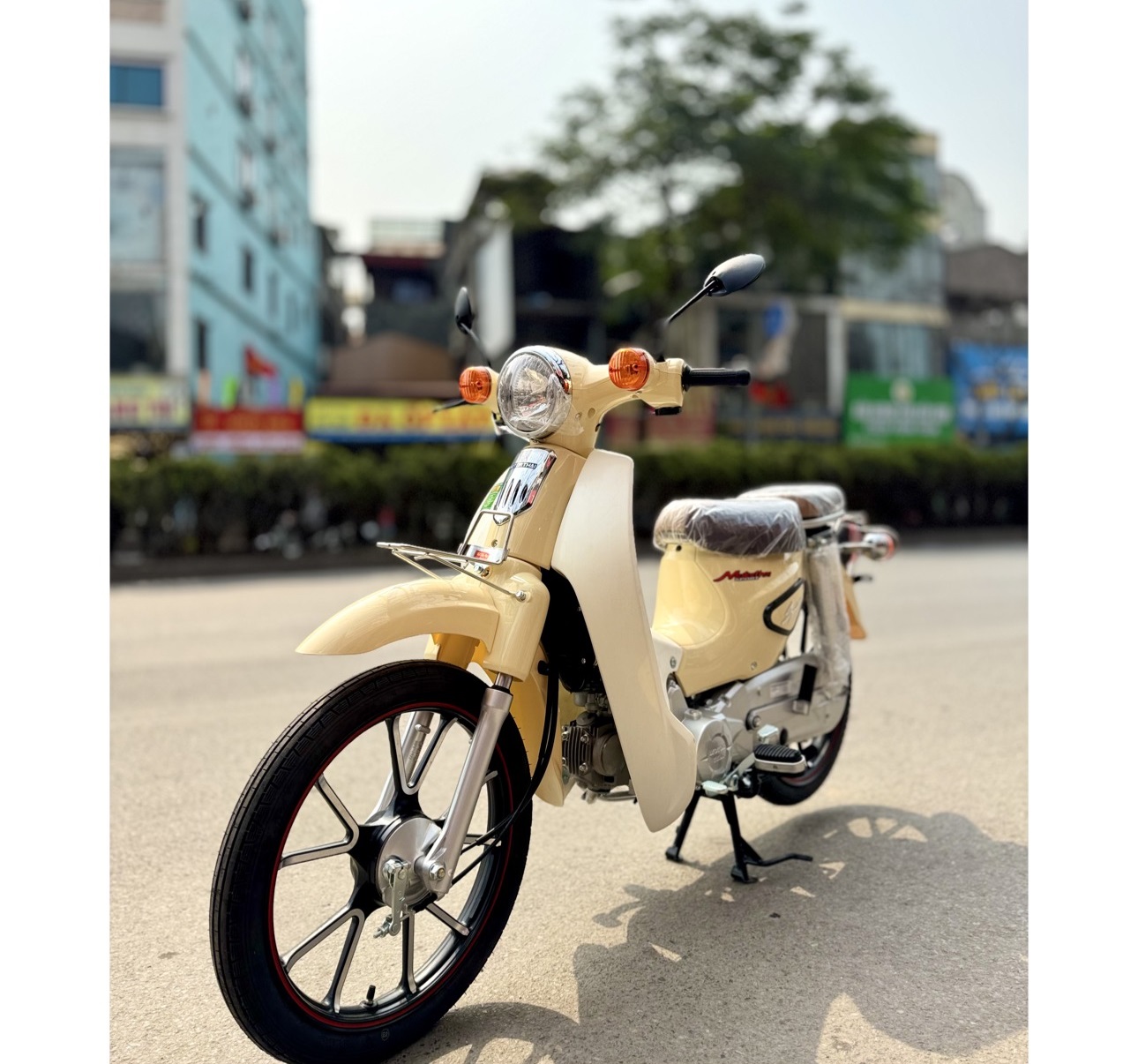 Cub Motor Thái 50cc vành đúc: Dung tích bình xăng, mức tiêu hao nhiên liệu thực tế